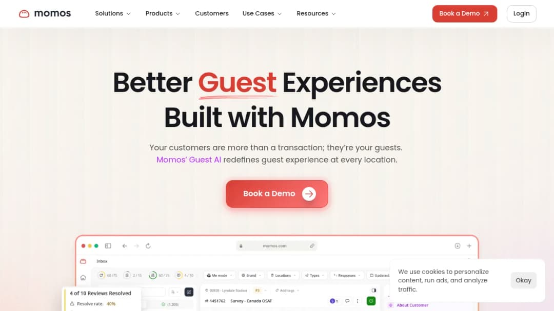 Momos screenshot