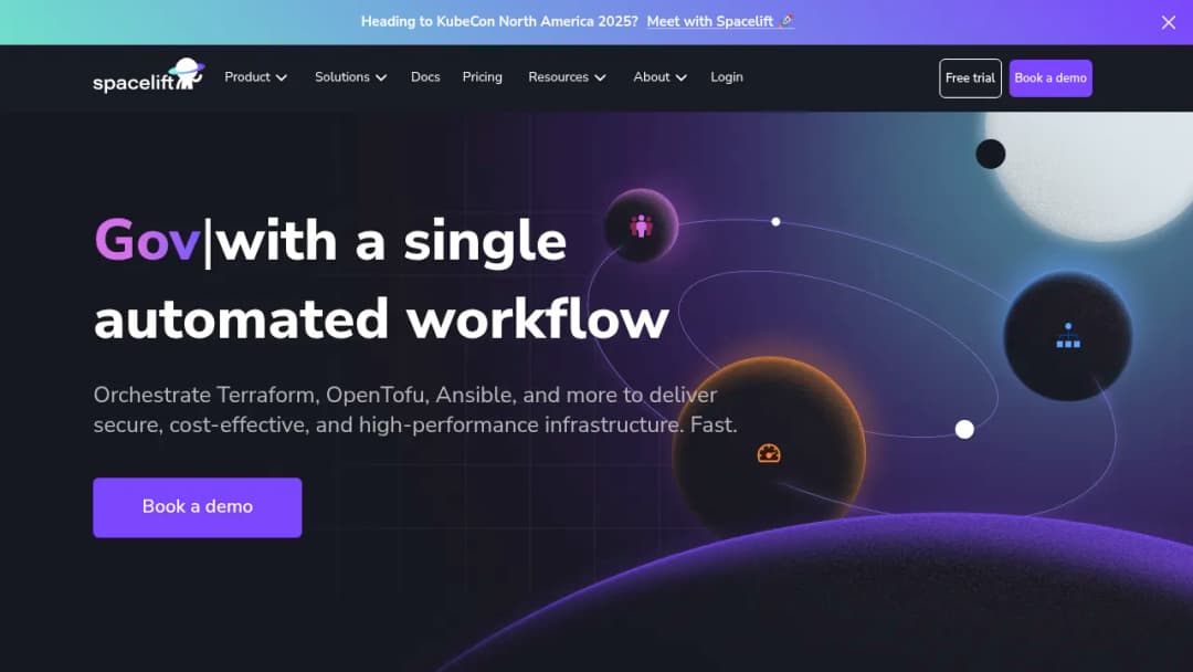 Spacelift screenshot