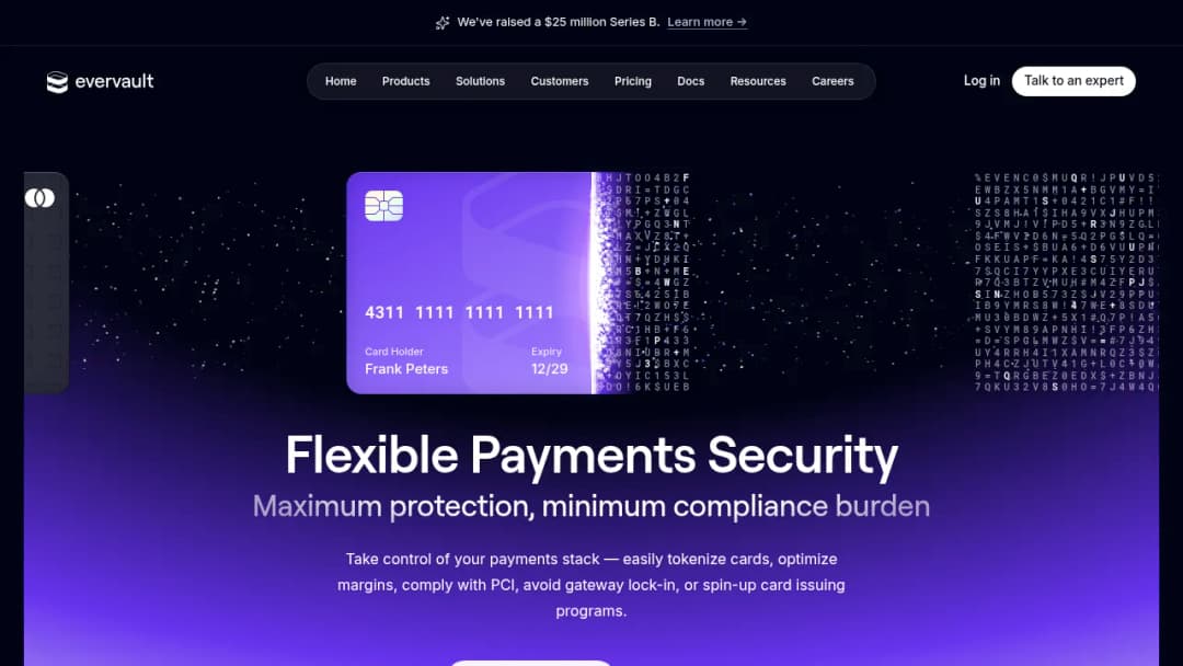 Evervault screenshot