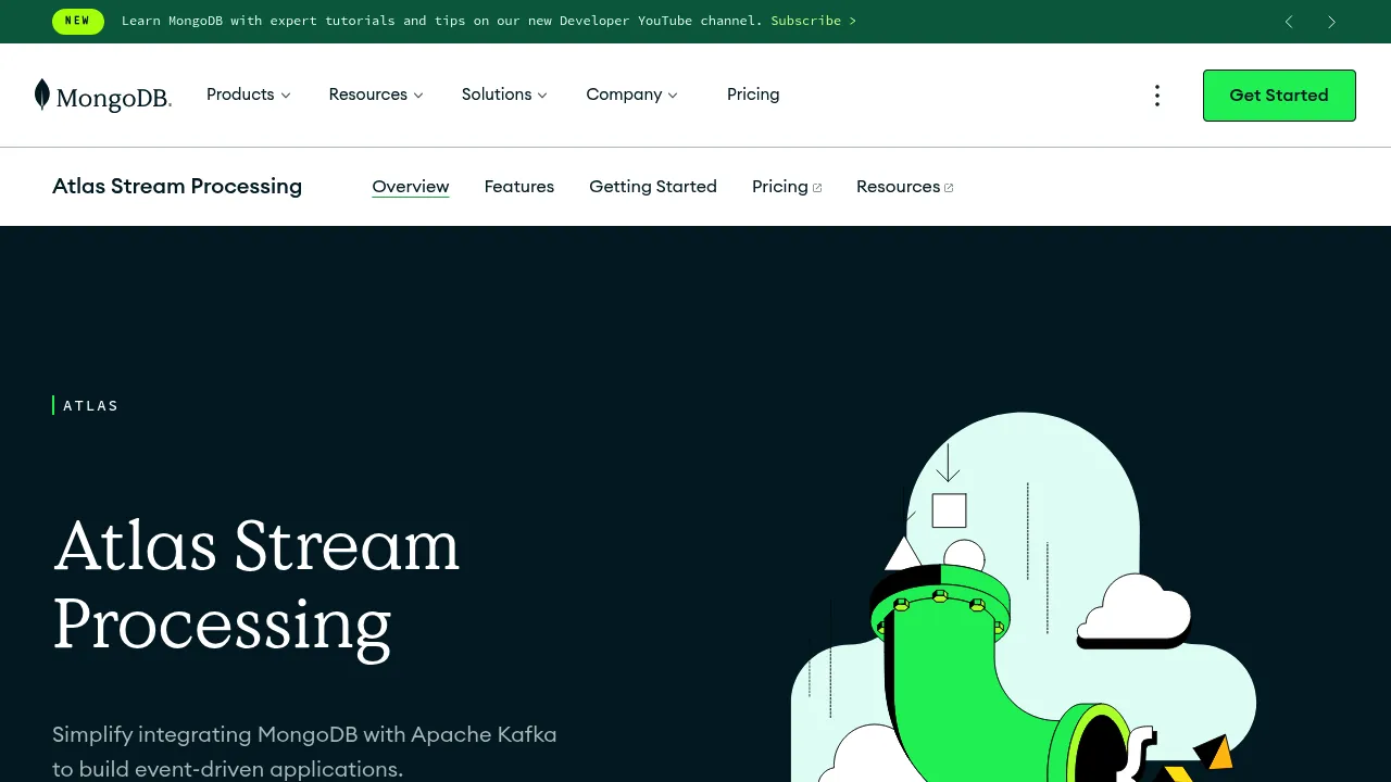 MongoDB Stream Processing screenshot