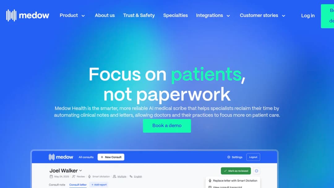 Medow Health screenshot