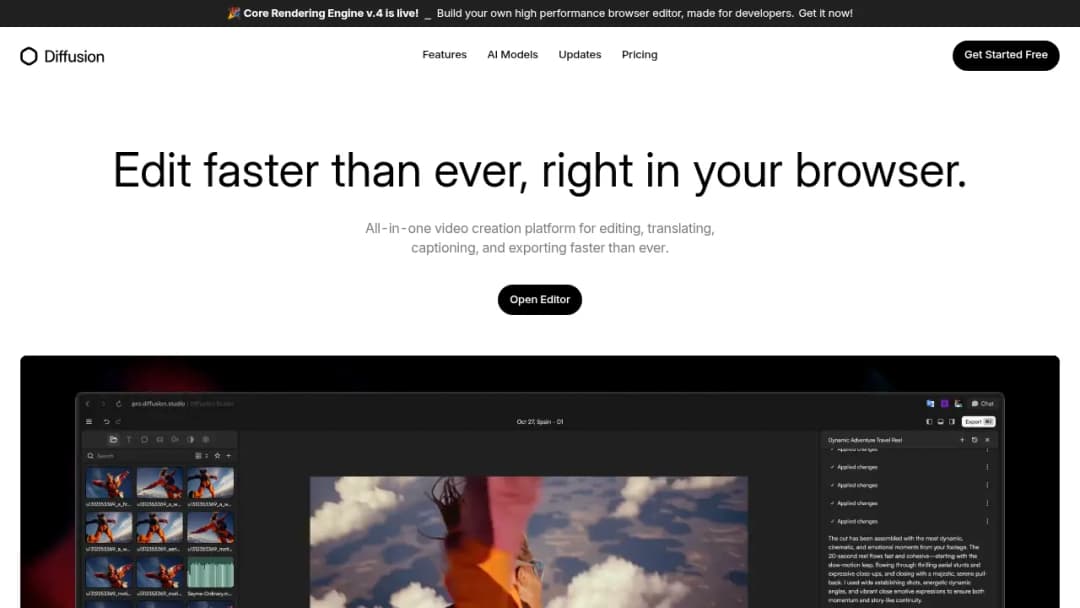 Diffusion Studio screenshot