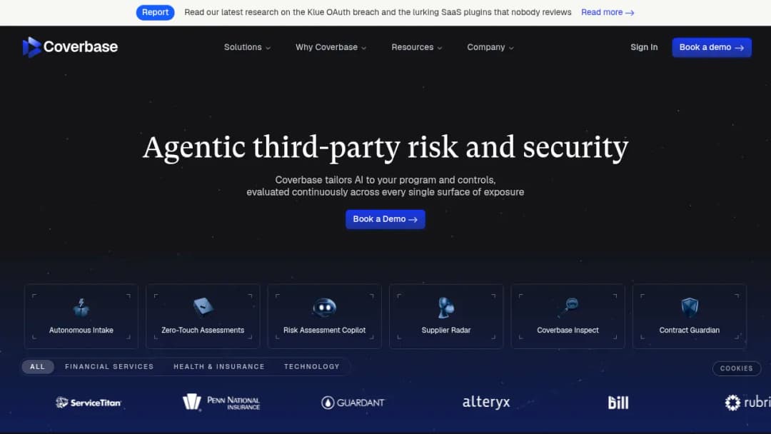 Coverbase screenshot