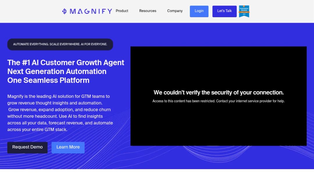 Magnify screenshot