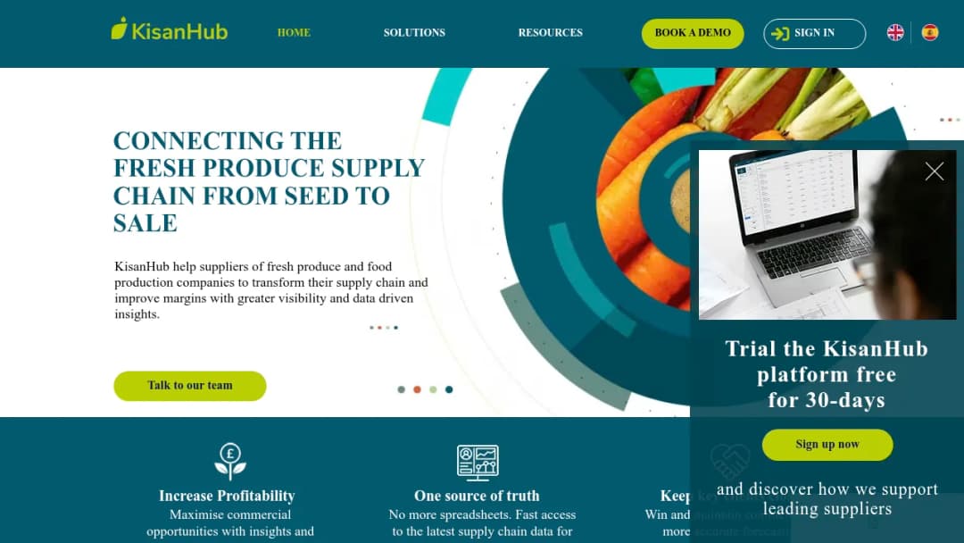 KisanHub screenshot