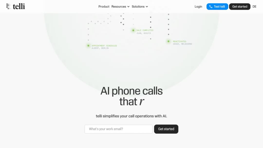 telli screenshot