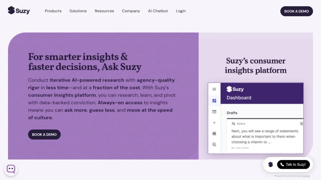 Suzy screenshot