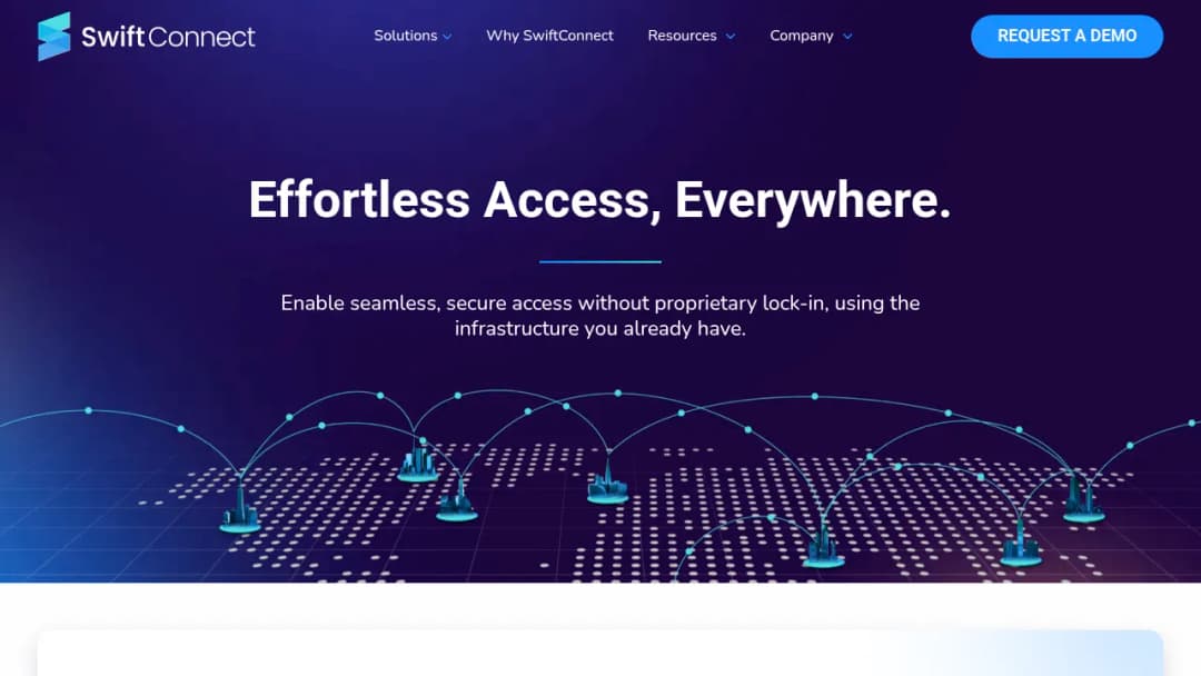 SwiftConnect screenshot