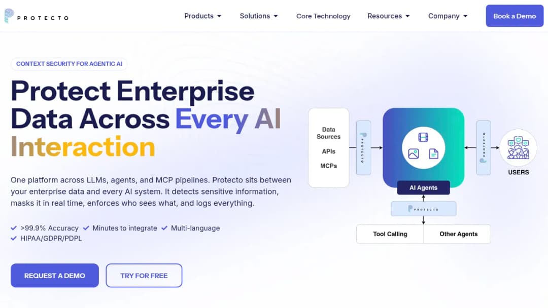 Protecto screenshot