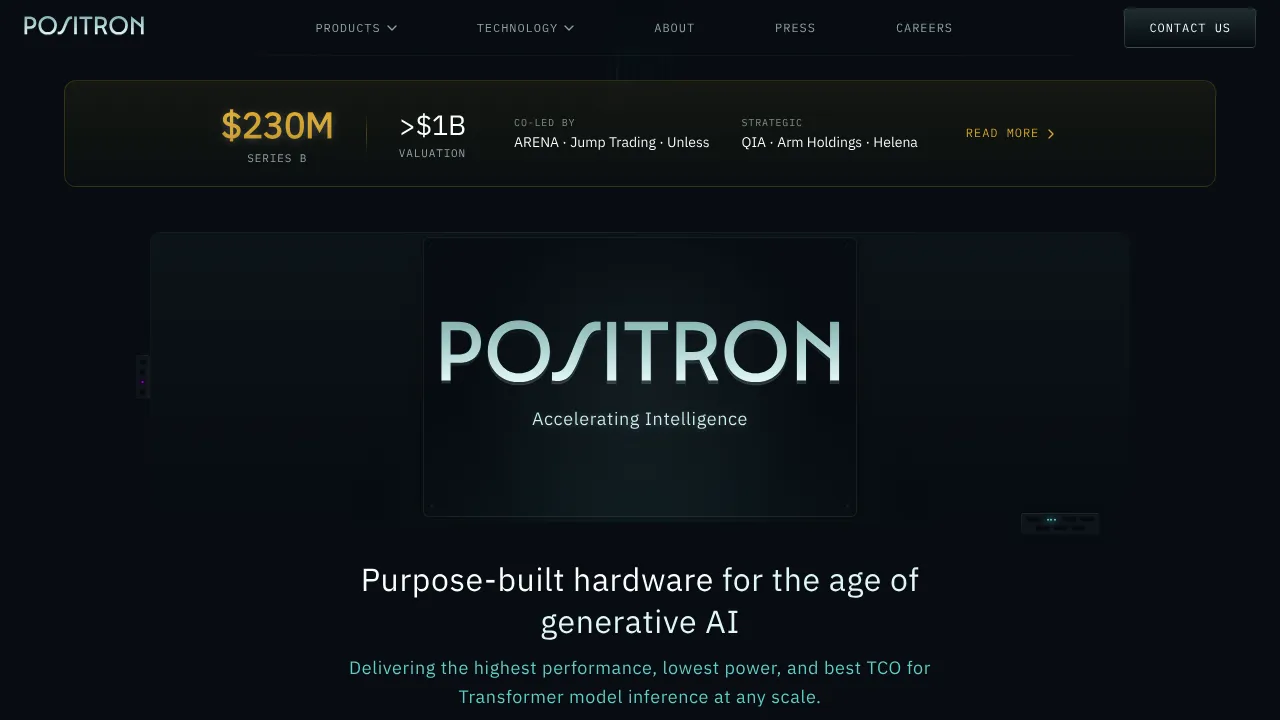 Positron AI screenshot