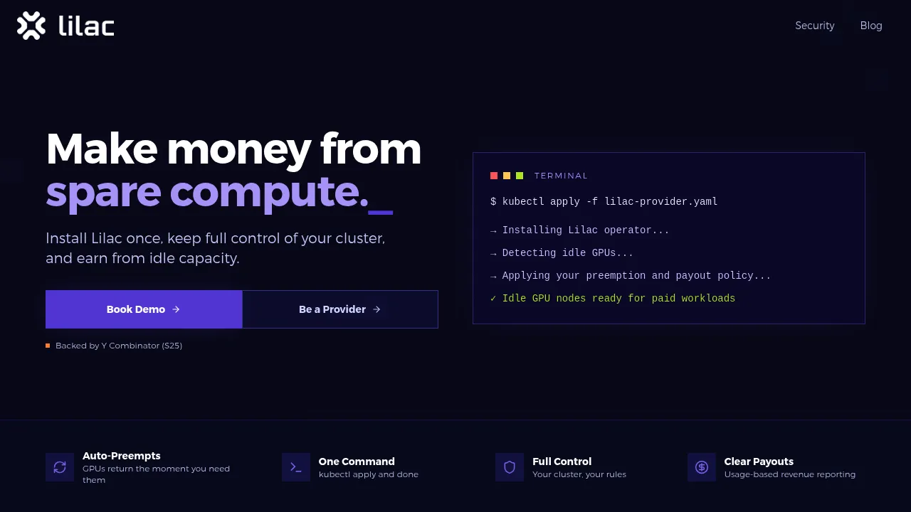 Lilac screenshot