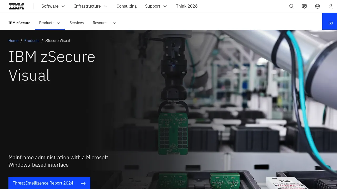 IBM zSecure Visual screenshot