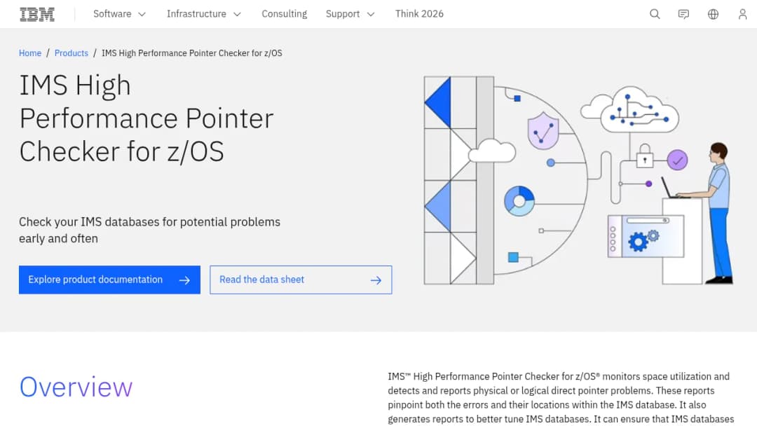 IBM Ims High Performance Pointer Checker Zos screenshot