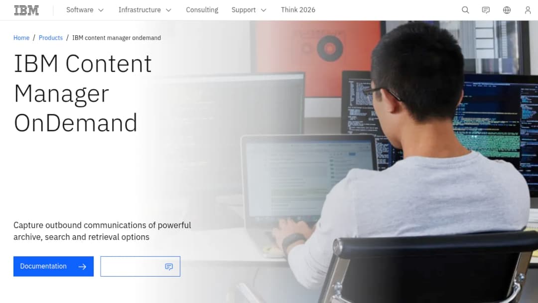 IBM Content Manager Ondemand screenshot