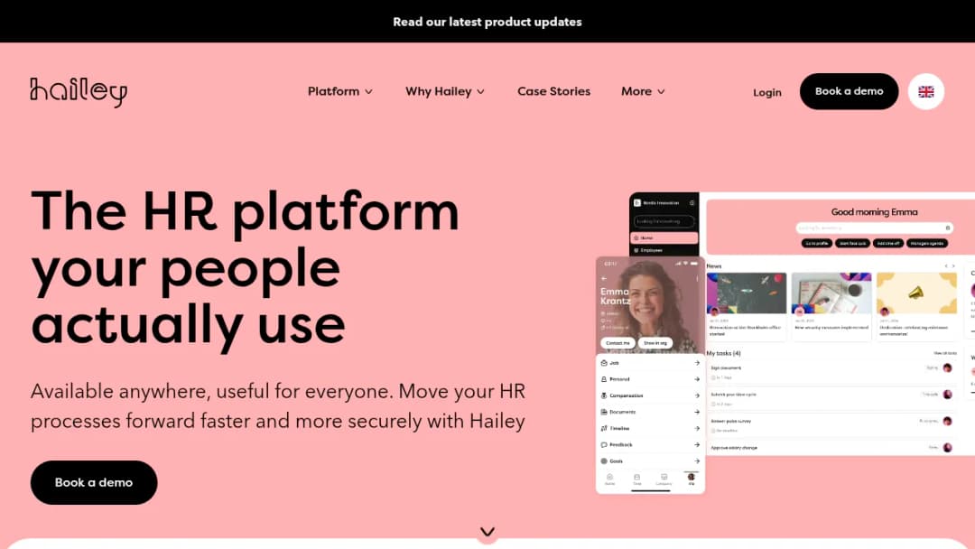 Hailey HR screenshot