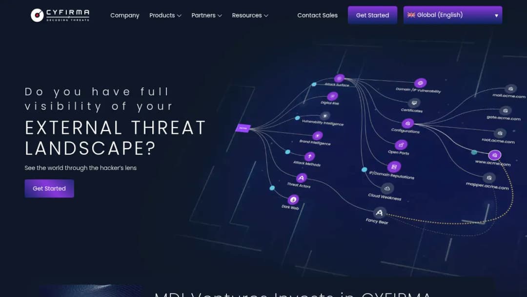 CYFIRMA screenshot
