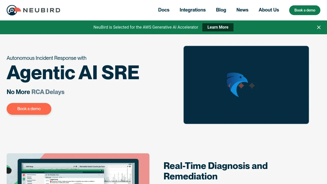 NeuBird screenshot