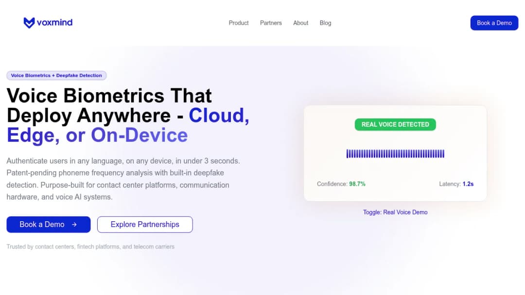 Voxmind screenshot