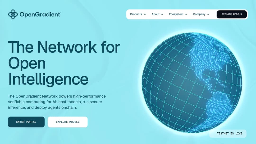 OpenGradient screenshot