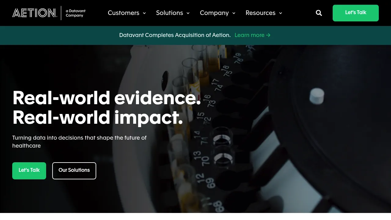 Aetion screenshot