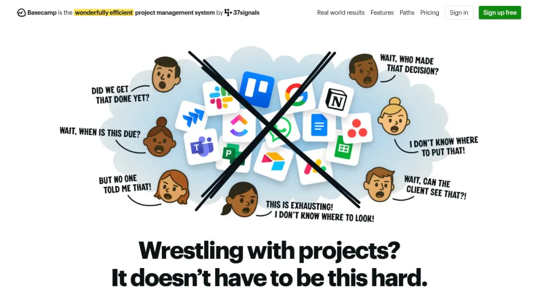 Basecamp screenshot