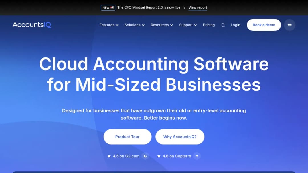AccountsIQ screenshot