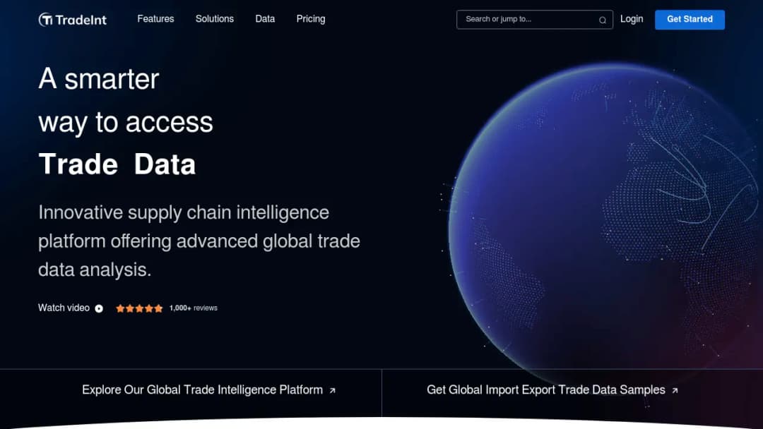 TradeInt screenshot