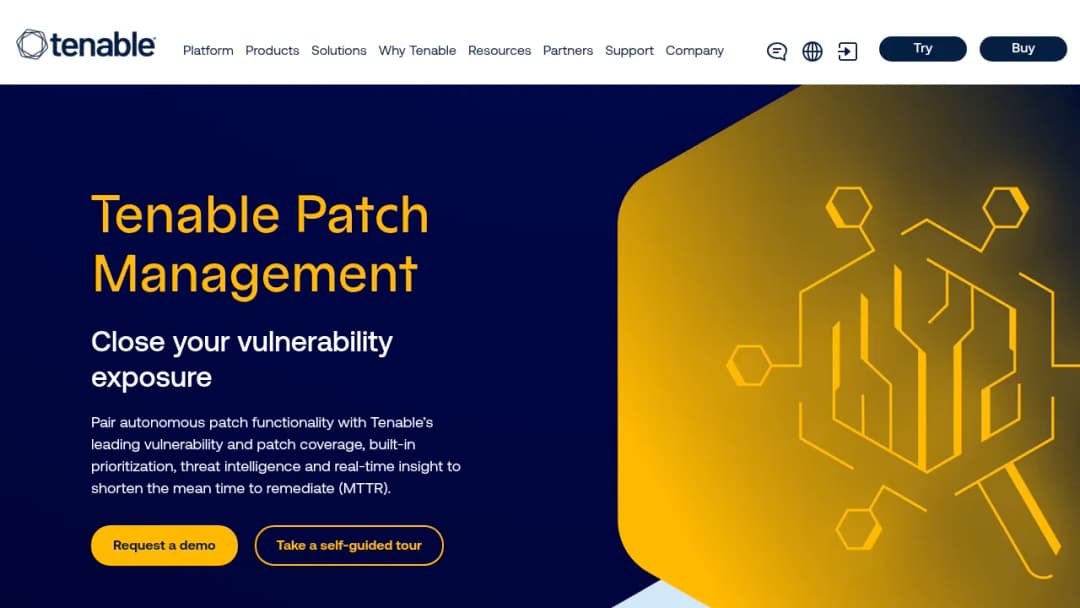 Tenable Patch Management screenshot