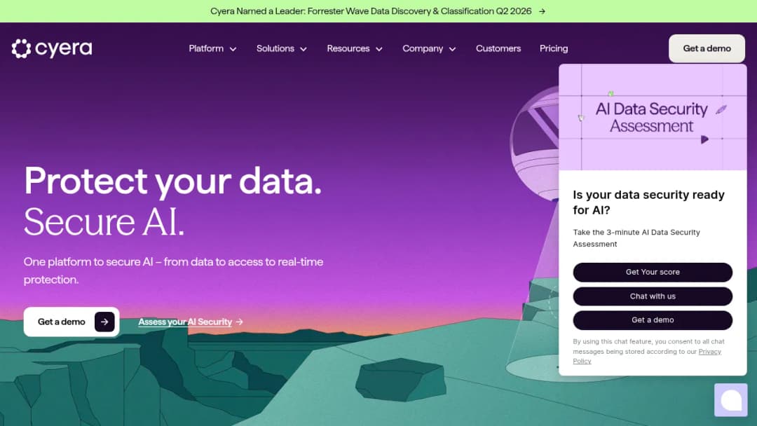 Cyera screenshot