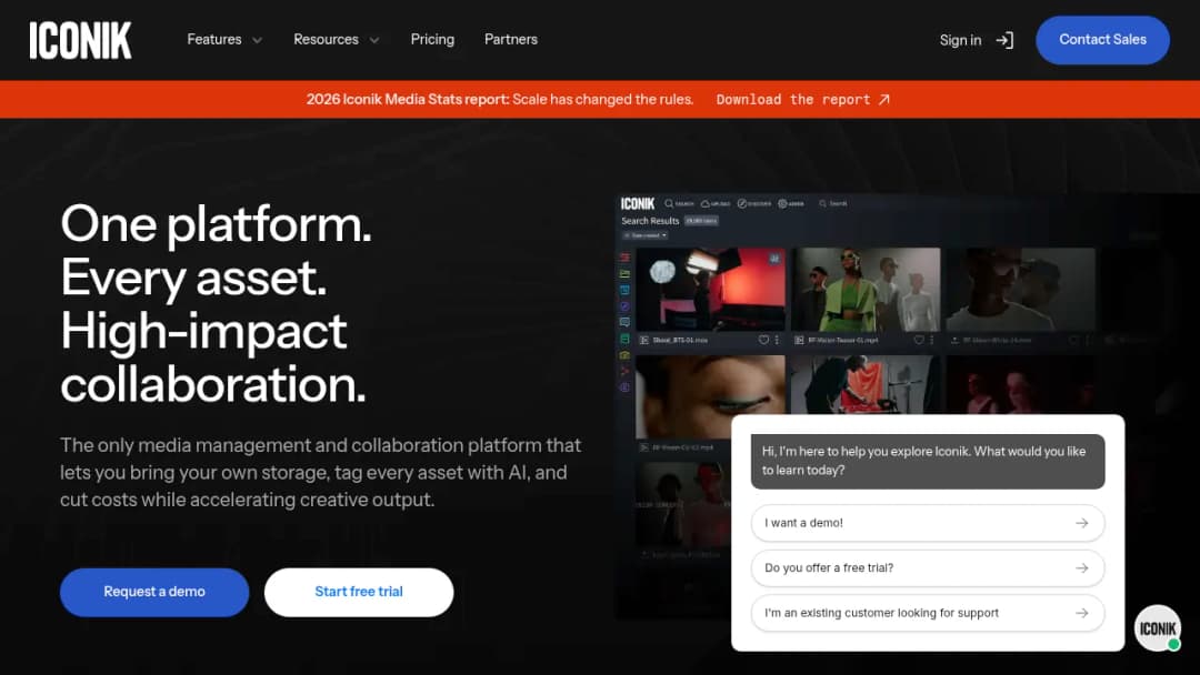 Iconik screenshot