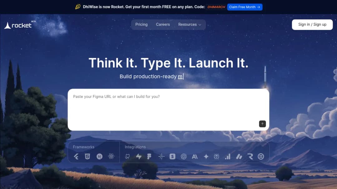 Rocket screenshot