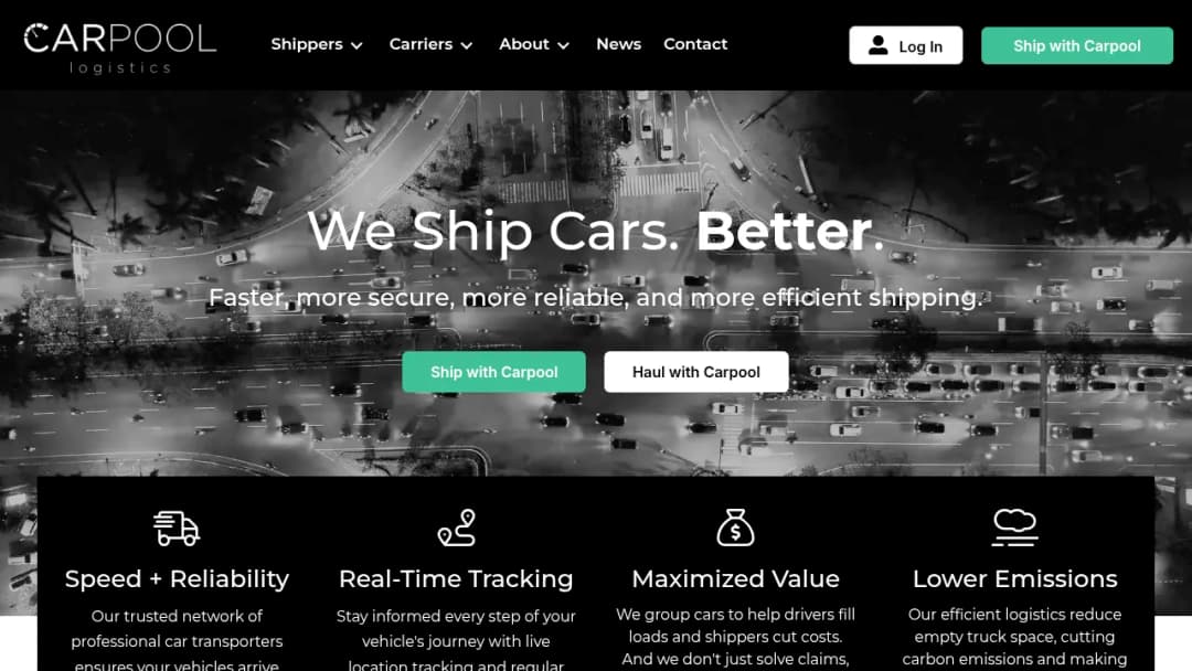 Carpool Logistics screenshot