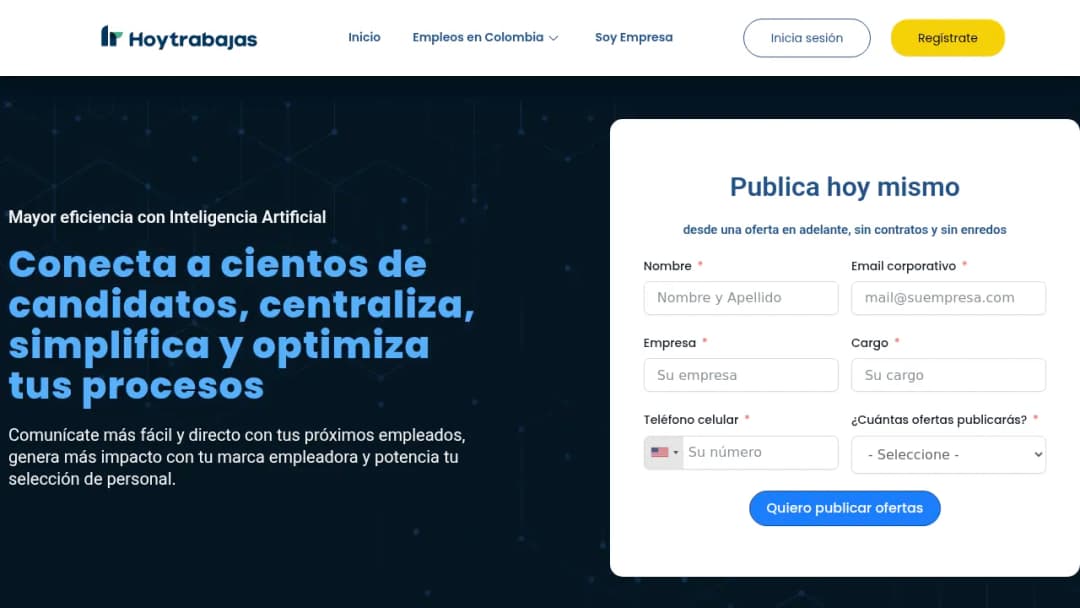 HoyTrabajas screenshot