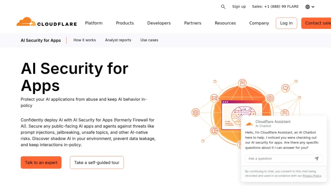 Cloudflare Firewall for AI screenshot