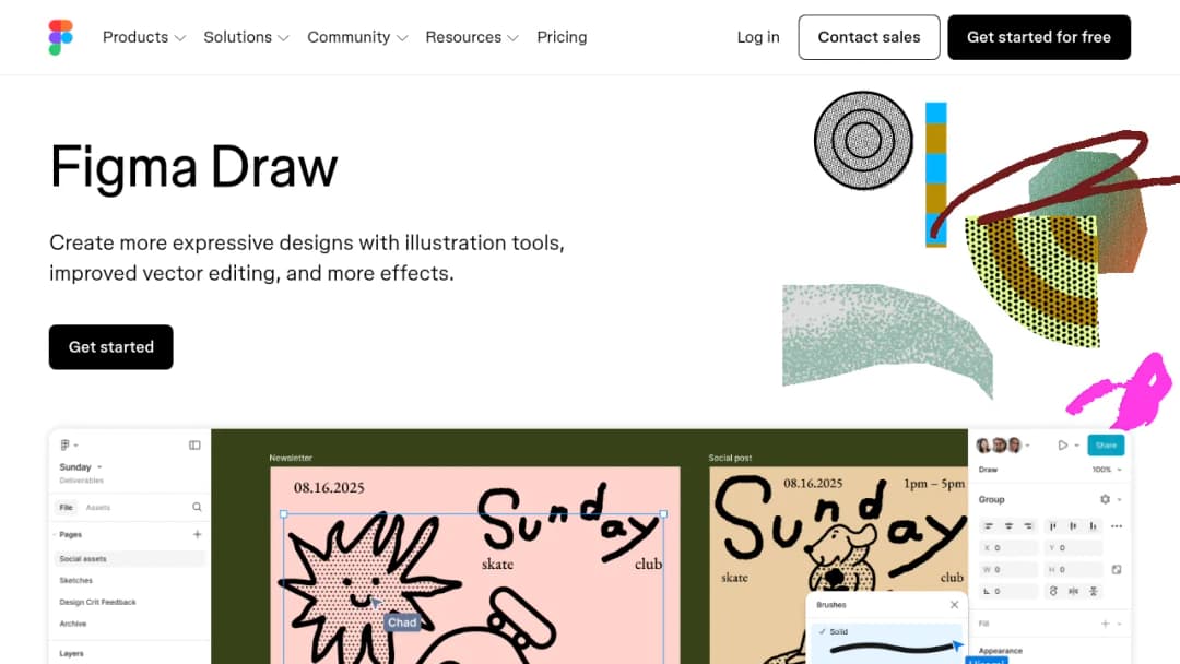 Figma Draw screenshot