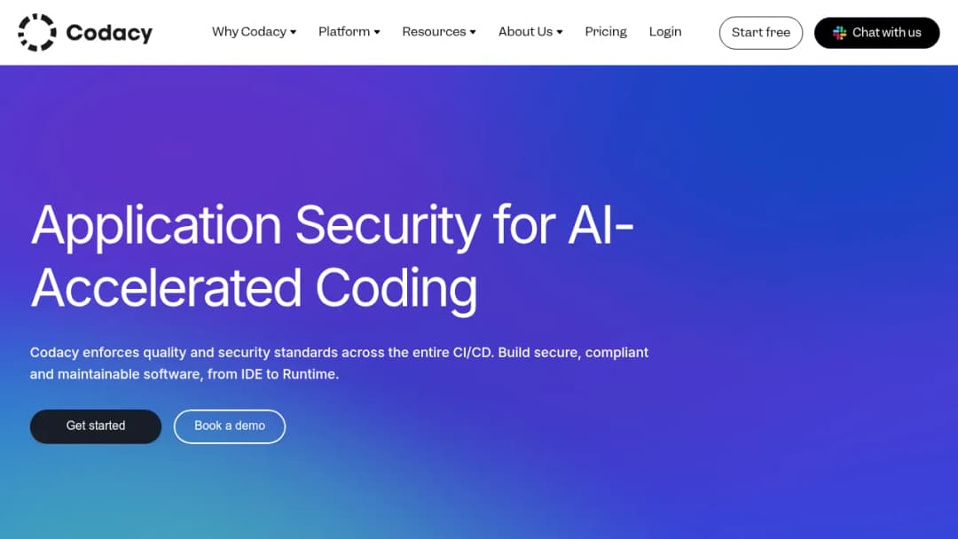 Codacy screenshot