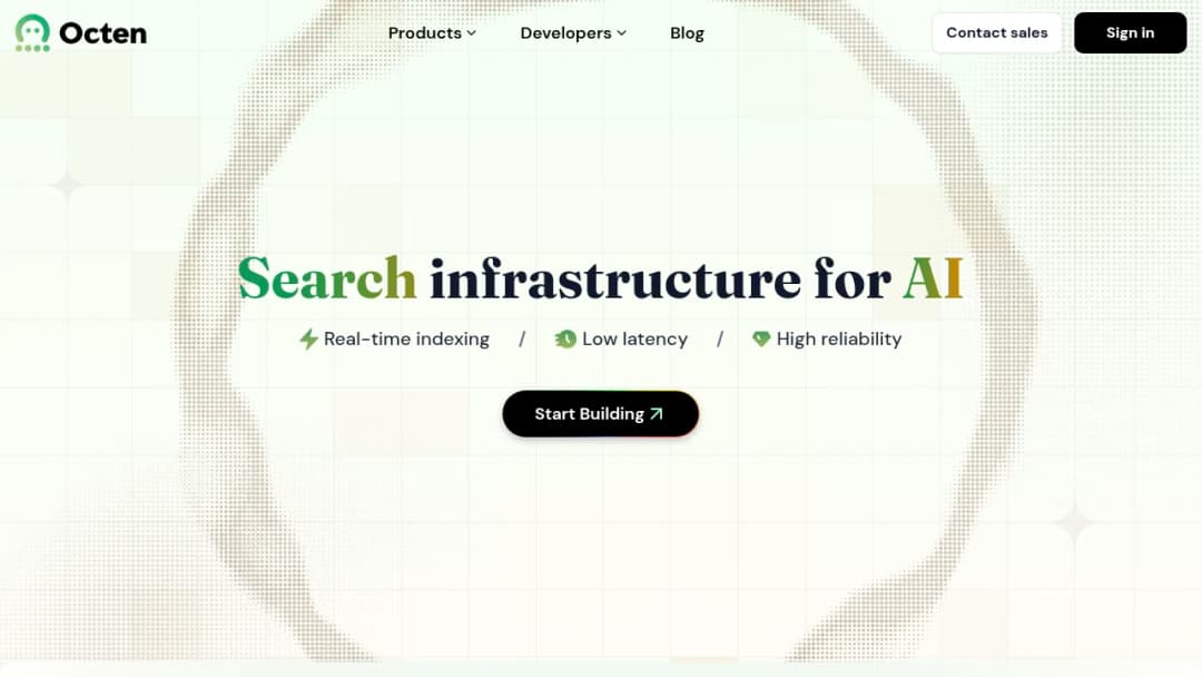 Octen screenshot