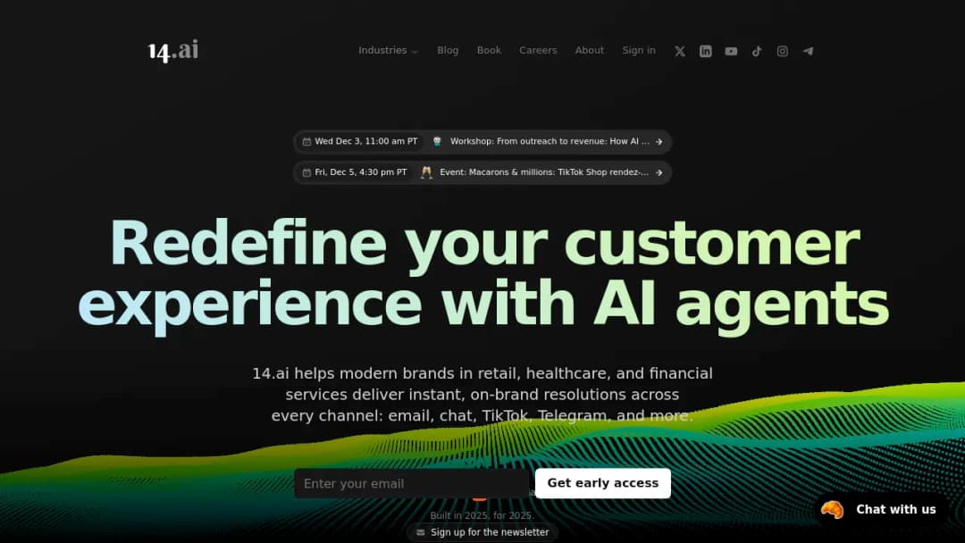 14.ai screenshot
