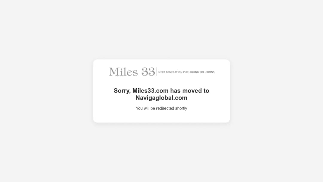 Miles 33 screenshot