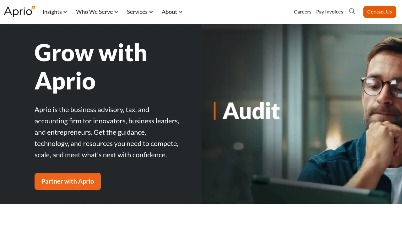 Aprio screenshot