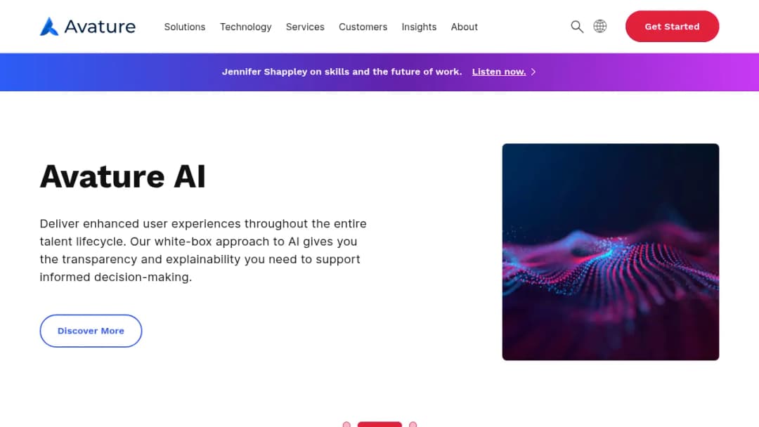 Avature screenshot