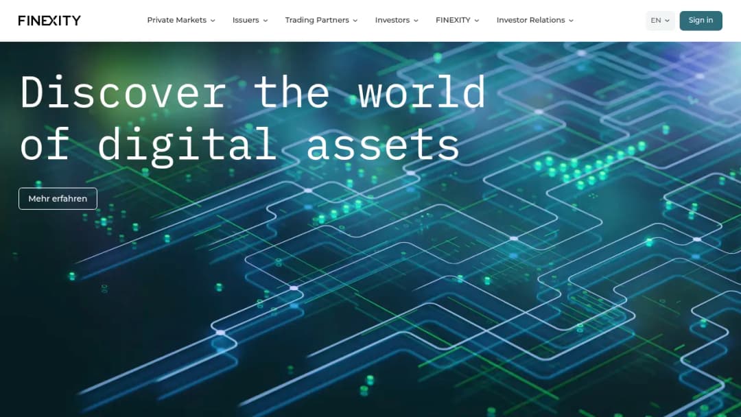 Finexity screenshot