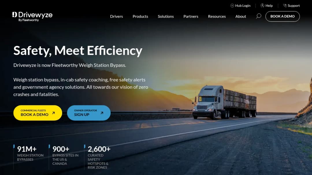 Drivewyze screenshot