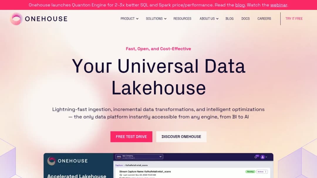 Onehouse screenshot