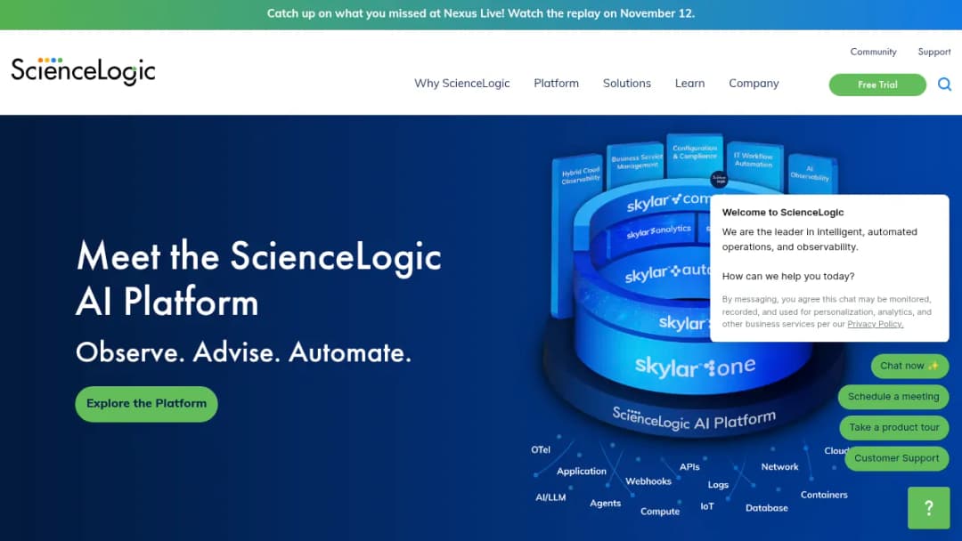 ScienceLogic screenshot