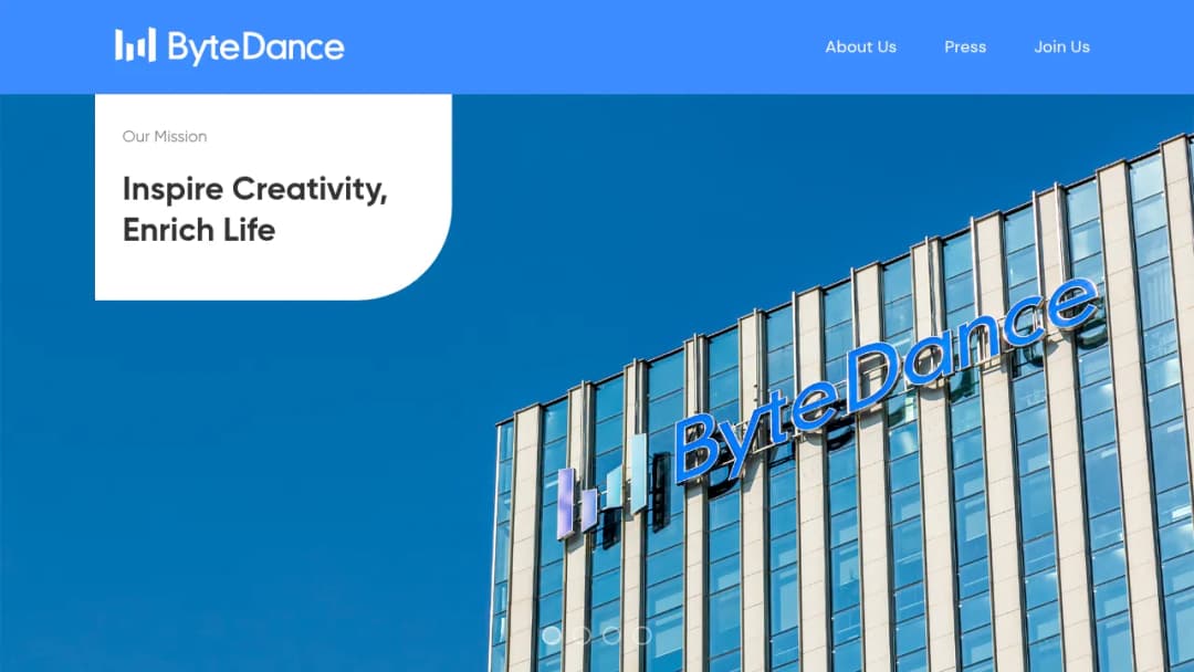 Bytedance Toutiao screenshot