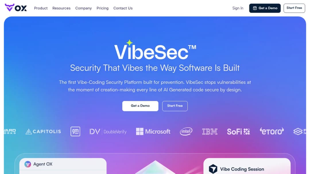 OX Security screenshot