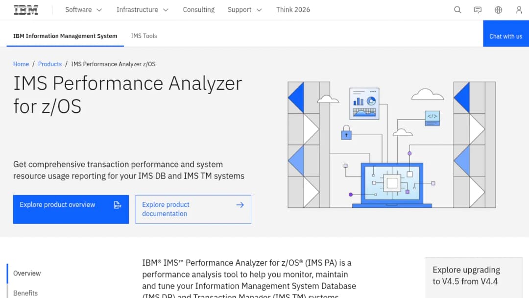 IBM Ims Performance Analyzer Zos screenshot