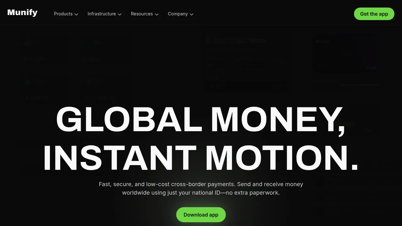 Munify screenshot