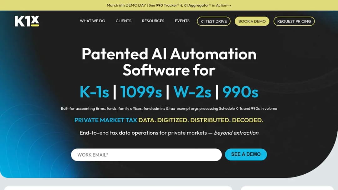 K1X, Inc. screenshot